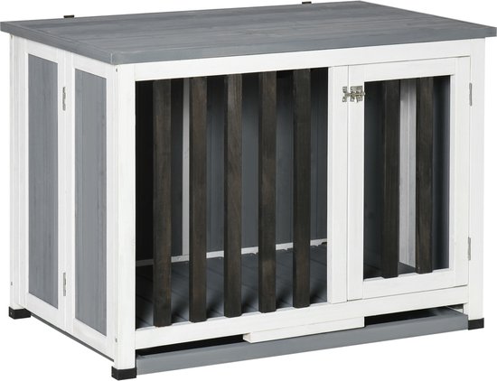 Cage pour chien PawHut avec fonction pliable D02-033V01
