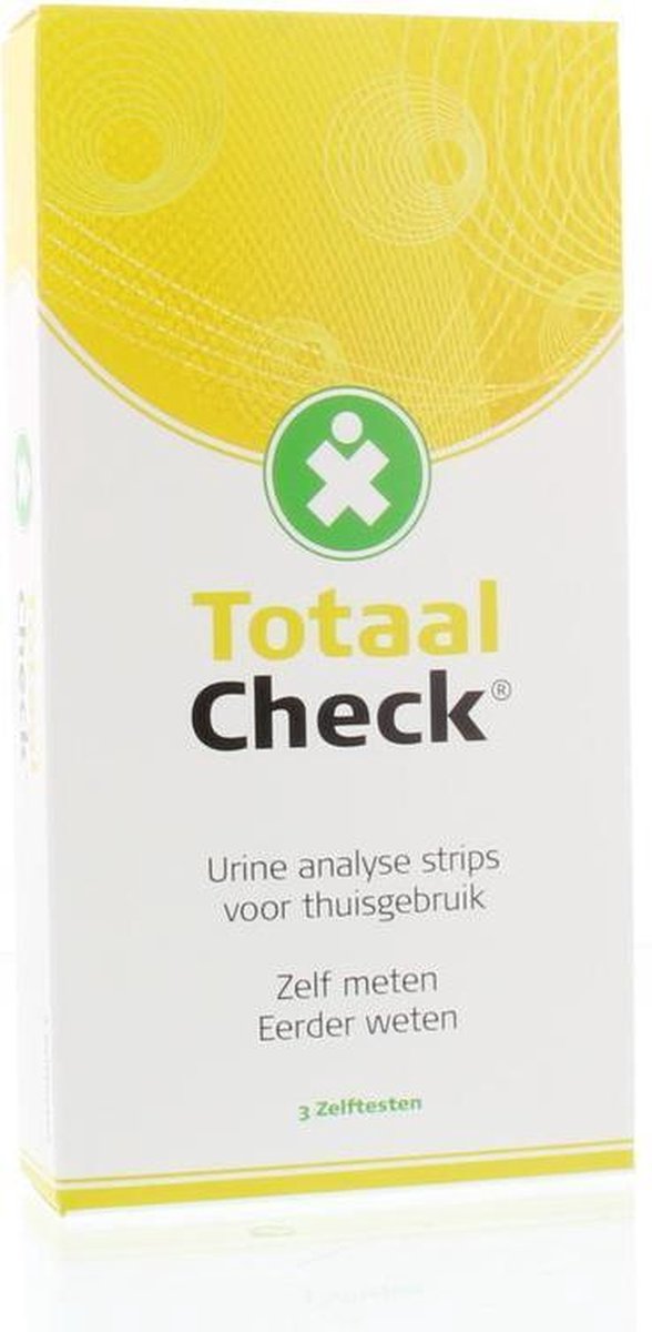 Goedkoopste Totaal-Check Urinewegtest Zelftest Urine analyse