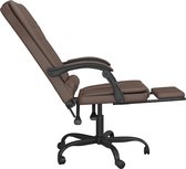 vidaXL-Kantoorstoel-massage-verstelbaar-kunstleer-bruin
