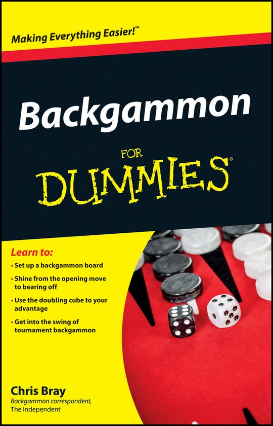Backgammon For Dummies 9780470770856 Chris Bray Boeken bol