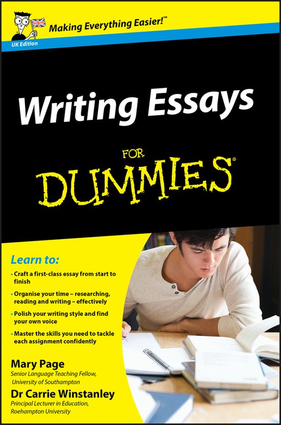 Writing Essays For Dummies - cover