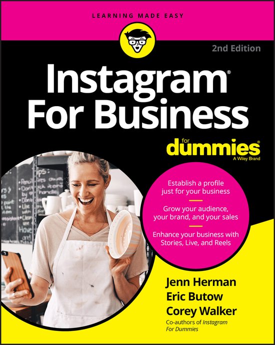 Instagram For Business For Dummies - cover
