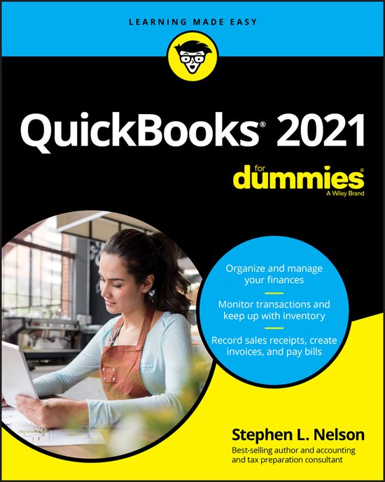 QuickBooks 2021 For Dummies - cover