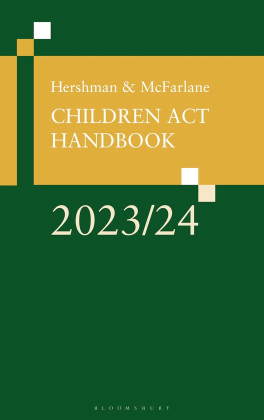 Hershman and McFarlane Children Act Handbook 2023/24 9781526527745