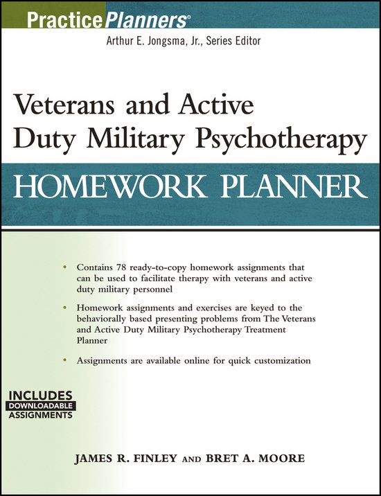 Veterans and Active Duty Military Psychotherapy Homework Pla ... - cover