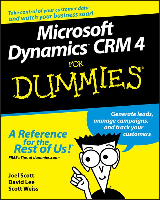 Microsoft Dynamics Crm 4 For Dummies - cover