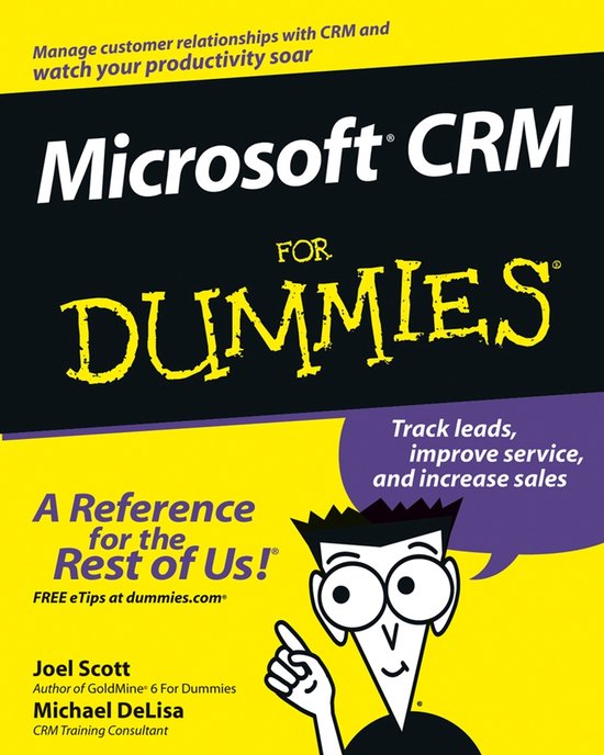 Microsoft Crm For Dummies - cover