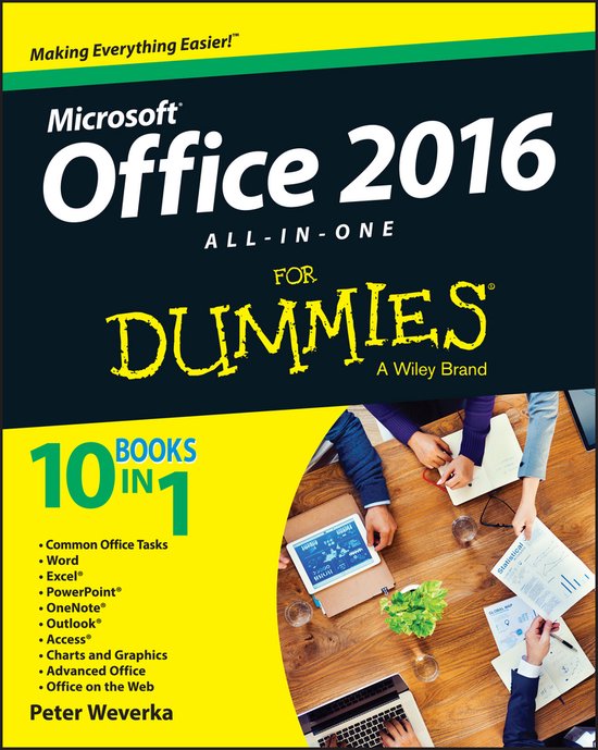 Office 2016 All In One For Dummies - cover
