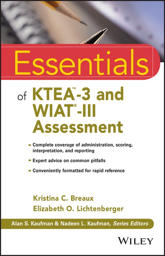Essentials of KTEA-3 and WIAT-III Assessment - cover