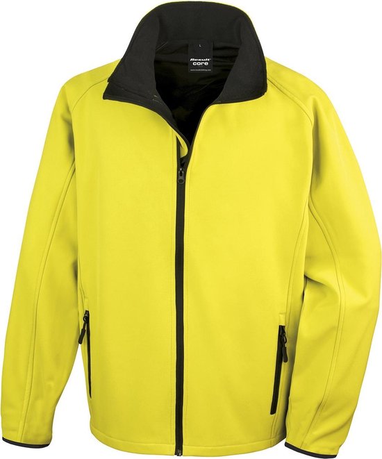 Jas Heren M Result Lange mouw Yellow / Black 100% Polyester