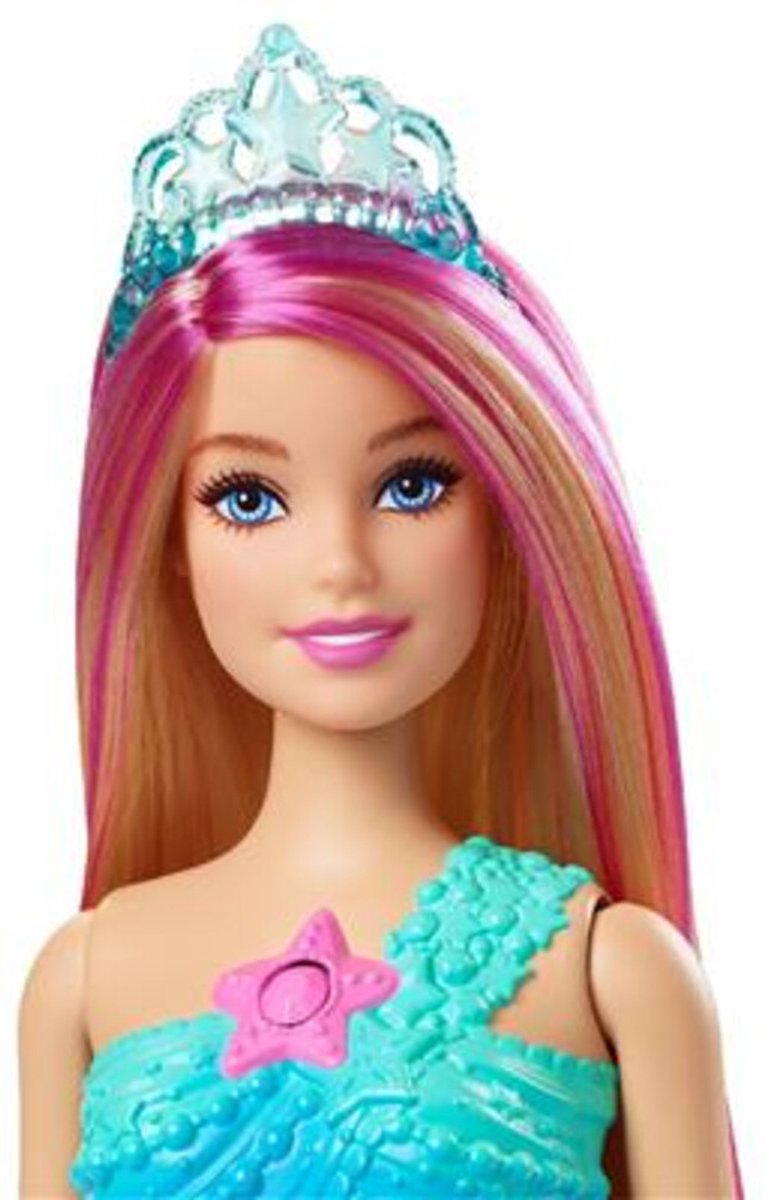 Barbie Dreamtopia - Barbiepop - Zeemeermin met twinkelende lichten — afbeelding 5