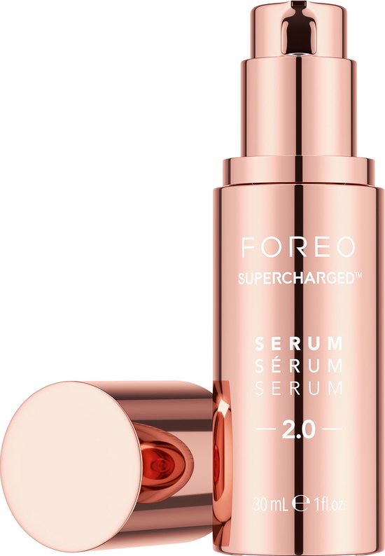 FOREO SUPERCHARGED SERUM SERUM SERUM 2.0 met elektrolyten verrijkte geactiveerde behandeling