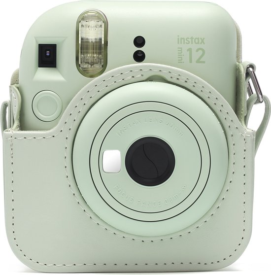 Fujifilm Instax Mini 12 - Cameratas - Case - Munt Groen