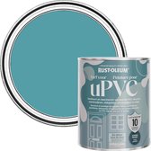 Rust-Oleum Blauw Zijdeglans Verf voor PVC - Petrol 750 ml