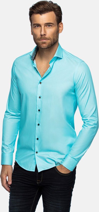 Chemise Manches Longues 75694 Murial L.Turquoise | bol