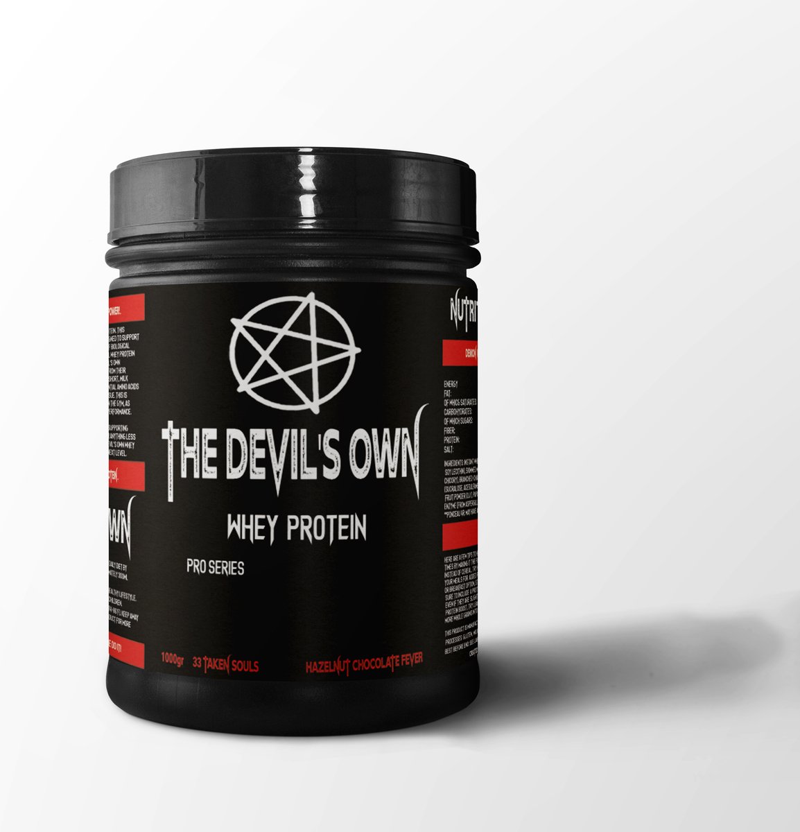 The Devil's Own 1kg Whey protein Choco Hazelnut Eiwitten | spieropbouw | Supplement | gezondheid | Herstel | Afvallen | Aankomen | verzorging | Eiwit vervanger | Groei | opbouw | Spiermassa | gezonder eten | Overgewicht || Immuunsysteem | Nutriworld
