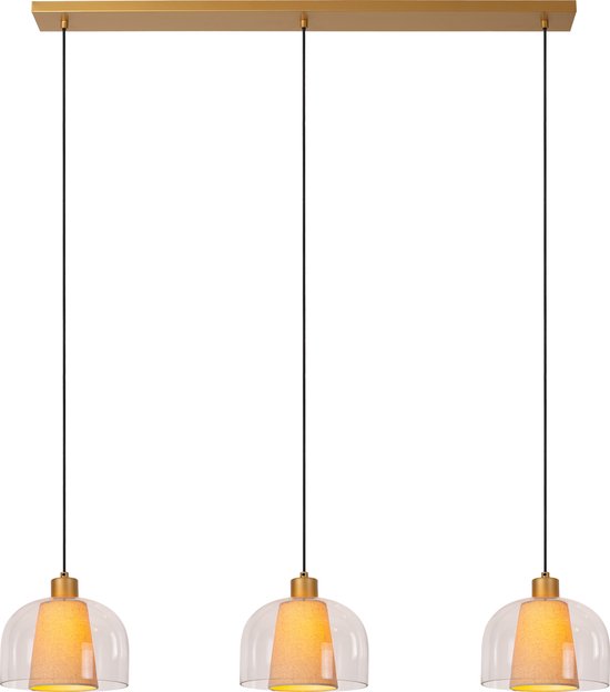 Lucide GUNHILD - Lampe suspendue - 3xE27 - Transparent