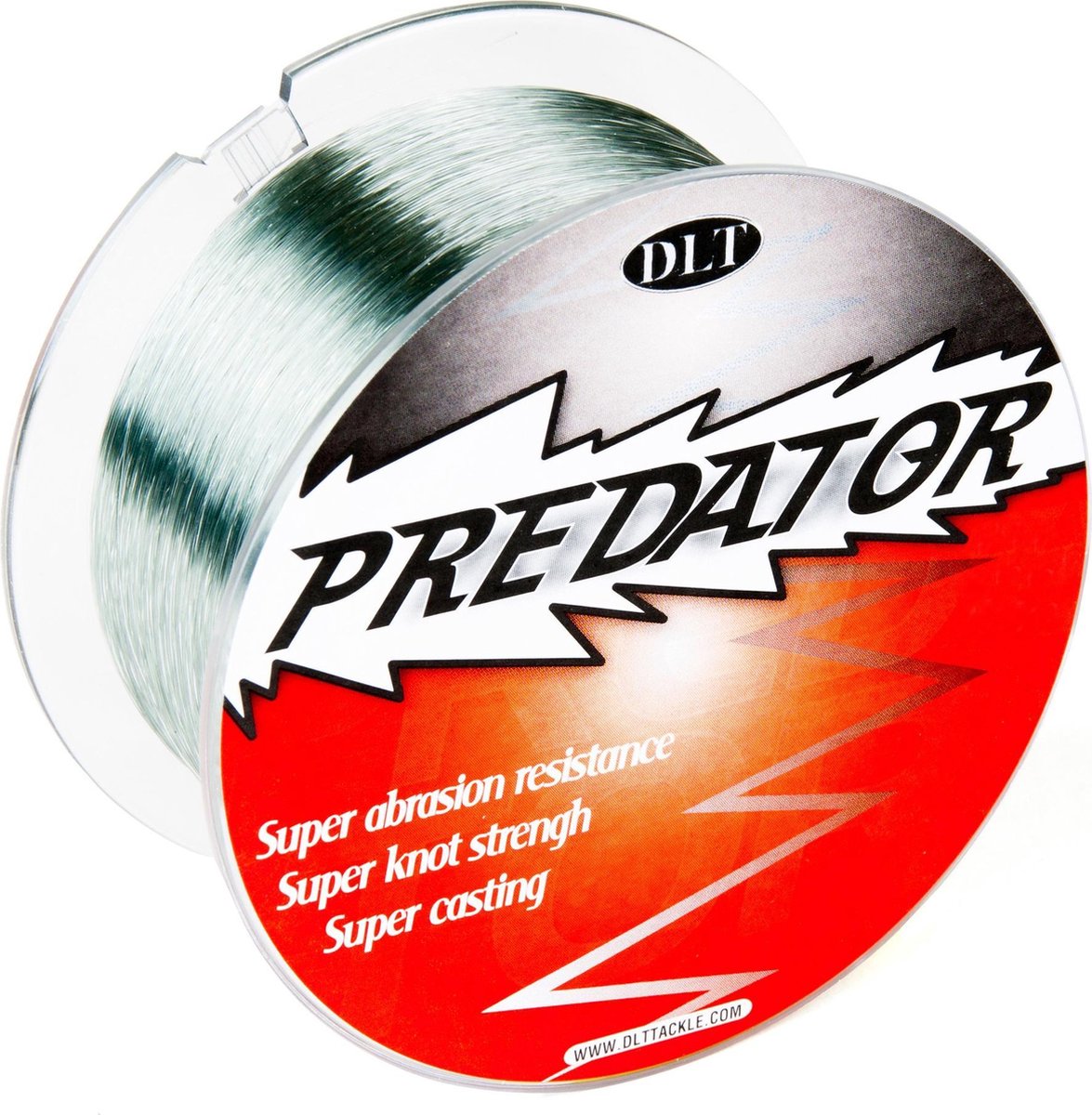 DLT Predator - Nylon Vislijn - 0.22mm - 450m - Grijs - Nylon Draad