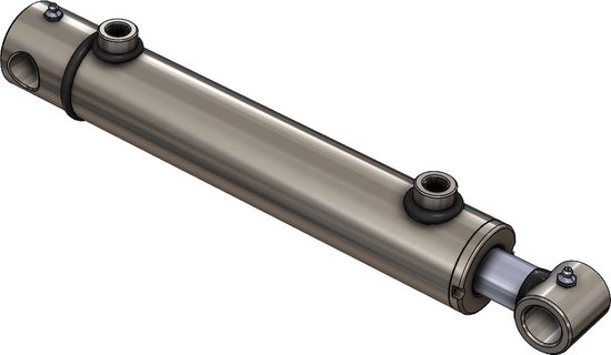 Vérin Hydraulique Rocla 300mm De Course - Modèle D'occasion B1242, Entièrement Fonctionnel