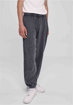 Urban Classics - Acid Wash Heren joggingbroek - XL - Zwart