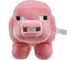 Mattel Minecraft Knuffel Figure Pig 20 cm Knuffeles