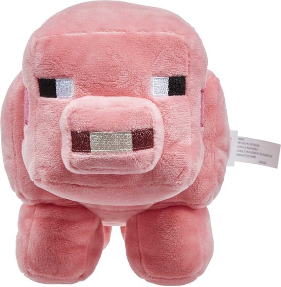 Mattel Minecraft-knuffel van een gamepersonage