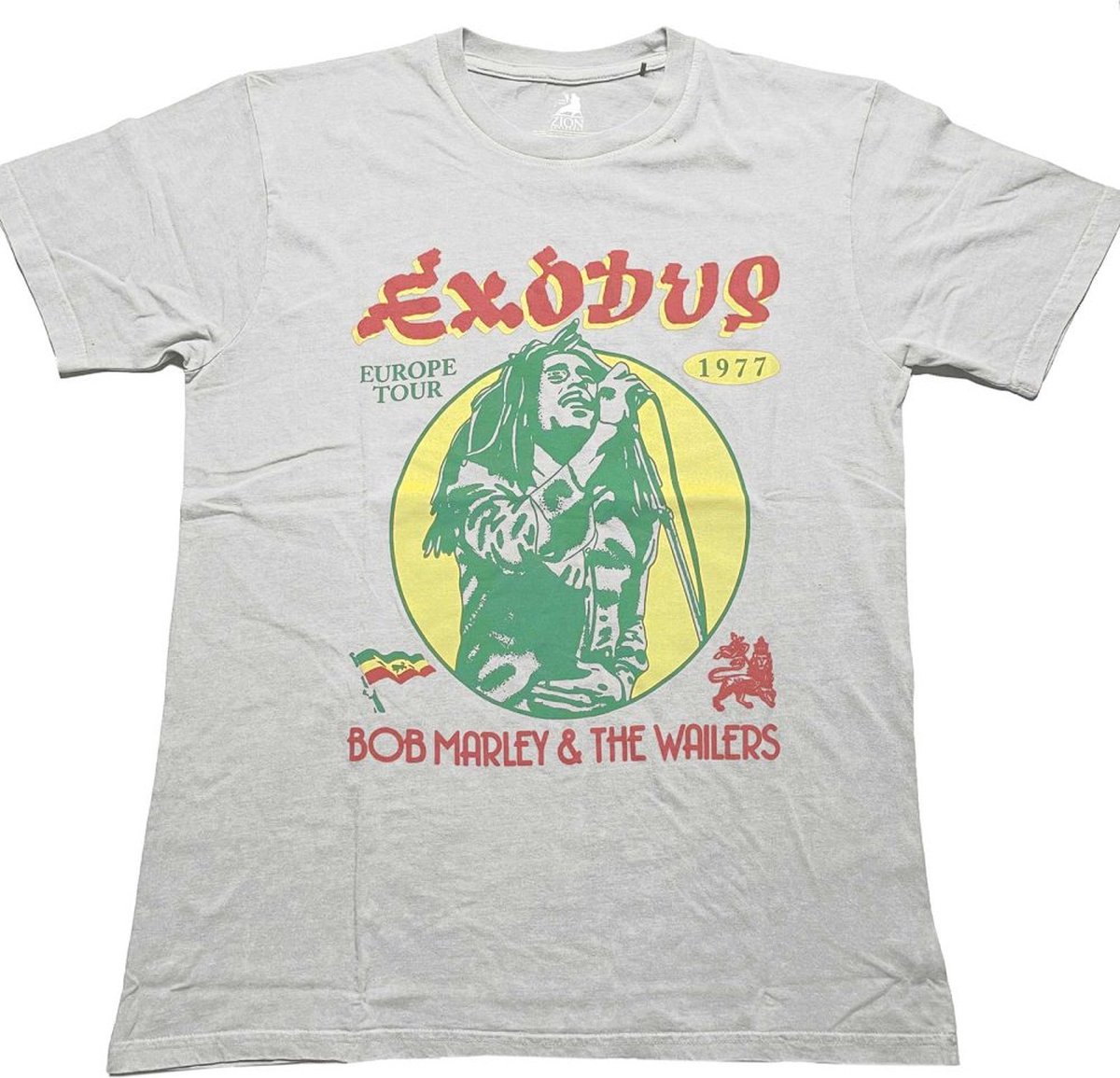 Bob Marley - 1977 Tour Heren T-shirt - S - Grijs