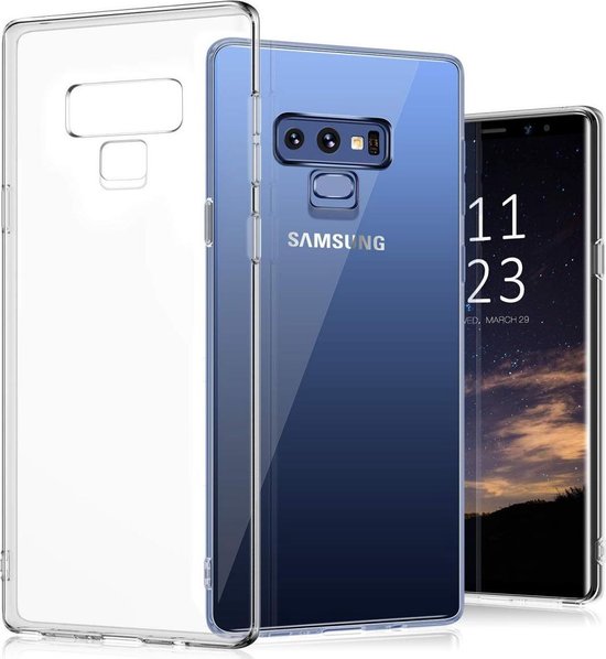 Klaar Schrijft een rapport nachtmerrie Samsung Galaxy Note 9 Hoesje Dun TPU Transparant | bol.com