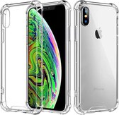 Apple iPhone XS Max Rugged Transparante TPU Back Cover Hoesje