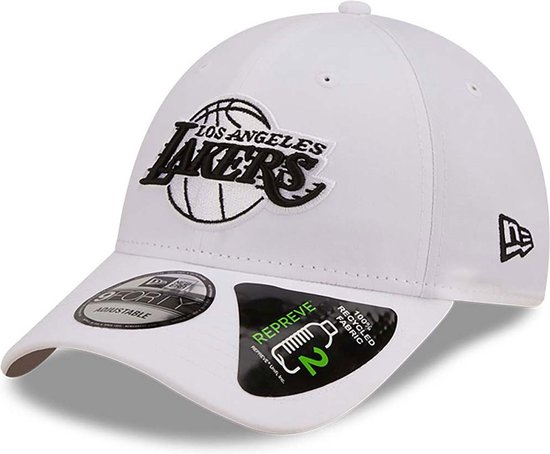 New Era Lakers Outline 9Forty Cap White Black