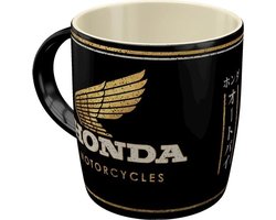 foto van Koffie Mok / Beker / Tas - Honda Motorcycles Black / Gold