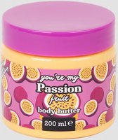 You're My Passion Fruit Body Butter with Shea Butter & Cocoa Butter 200 ml - Bodybutter Passievrucht met Shea Butter & Cocoa Butter - Vegan