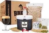 Brew Monkey Basis Dubbel - Bierbrouwpakket - Zelf Bier Brouwen Bierpakket - Startpakket - Gadgets Mannen - Cadeau - - Verjaardag Cadeau Mannen - Cadeau voor man - Kerstcadeau - Kerstpakket - Sinterklaas cadeautjes