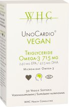 WHC UnoCardio Vegan - 30 softgels - Vetzurenpreparaat