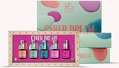 Pink Gellac Collection Box Cyber Dream - Gellak Set Kleuren van 5 x 15ml Lente Kleuren - Gelnagellak - Gel Lak