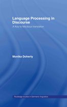 Routledge Studies in Germanic Linguistics- Language Processing in Discourse