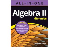 Omslag van Algebra II All-in-One For Dummies