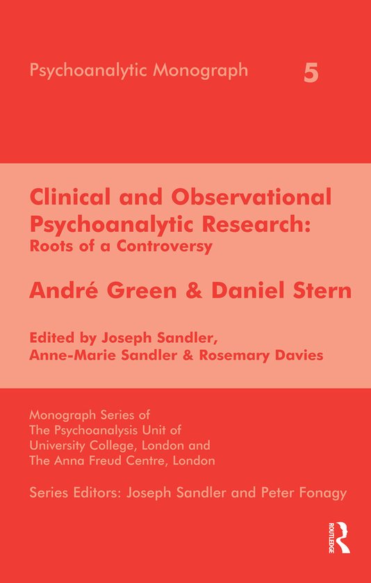 The Psychoanalytic Monograph Series- Clinical and Observatio ... - cover