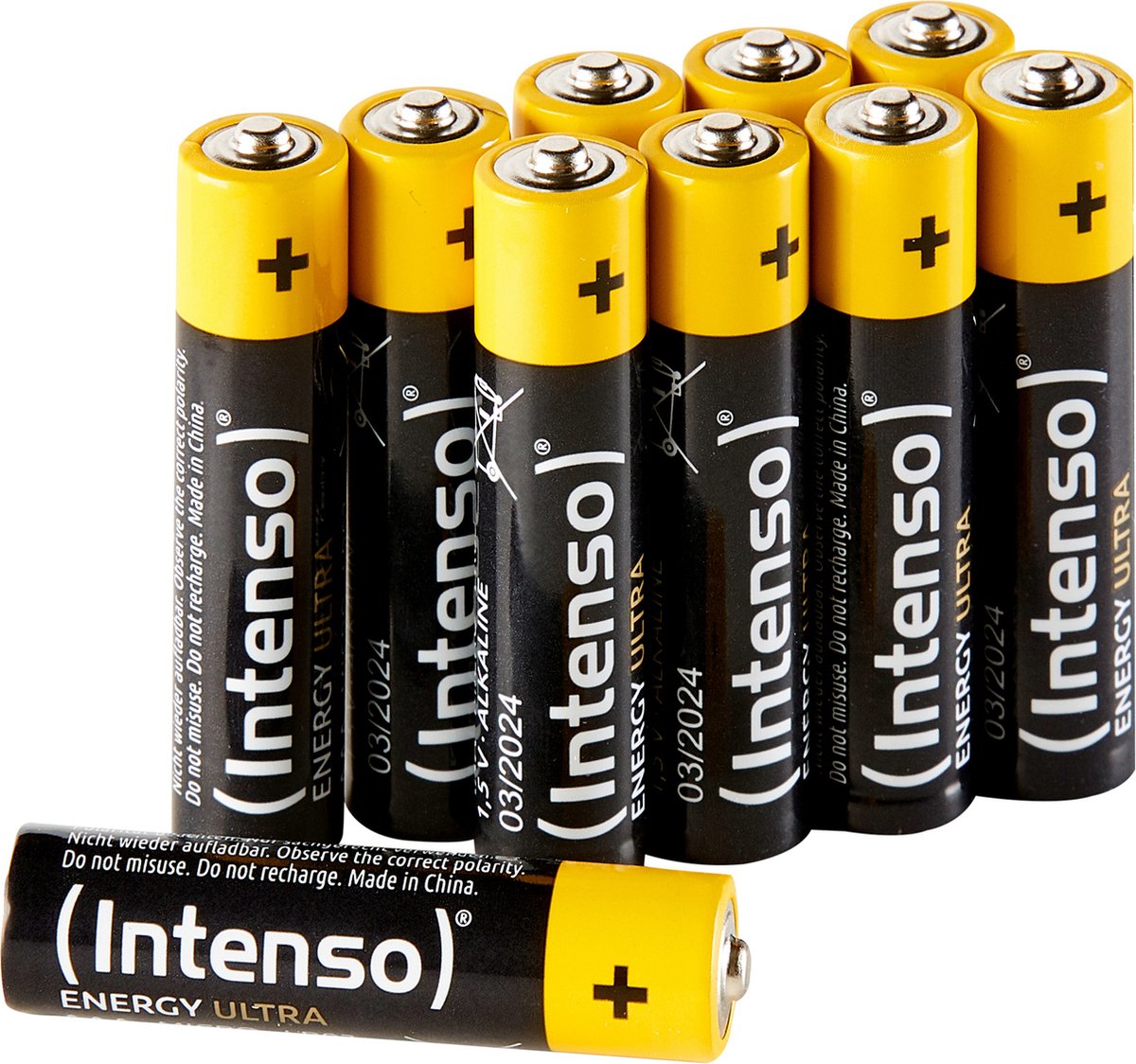 (Intenso) Energy Ultra batterijen AAA / LR03 - 10 stuks (7501910)
