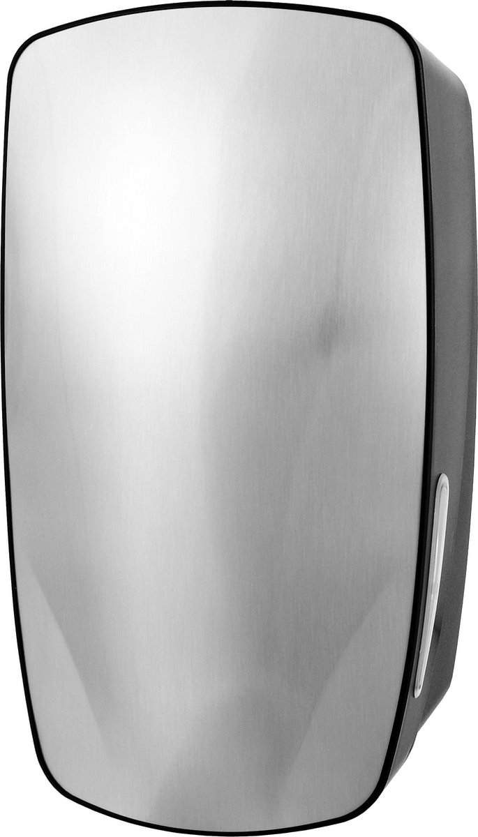 Splashbox Exclusive Metalfront Foamzeepdispenser - 0,9 liter - 900 ml - muurdispenser - uitneembaar reservoir - professionele hoteldispenser