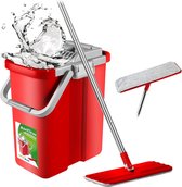 emmer, vloerwisser , poetsemmer \ Dweilmop set - cleaning bucket with mop head