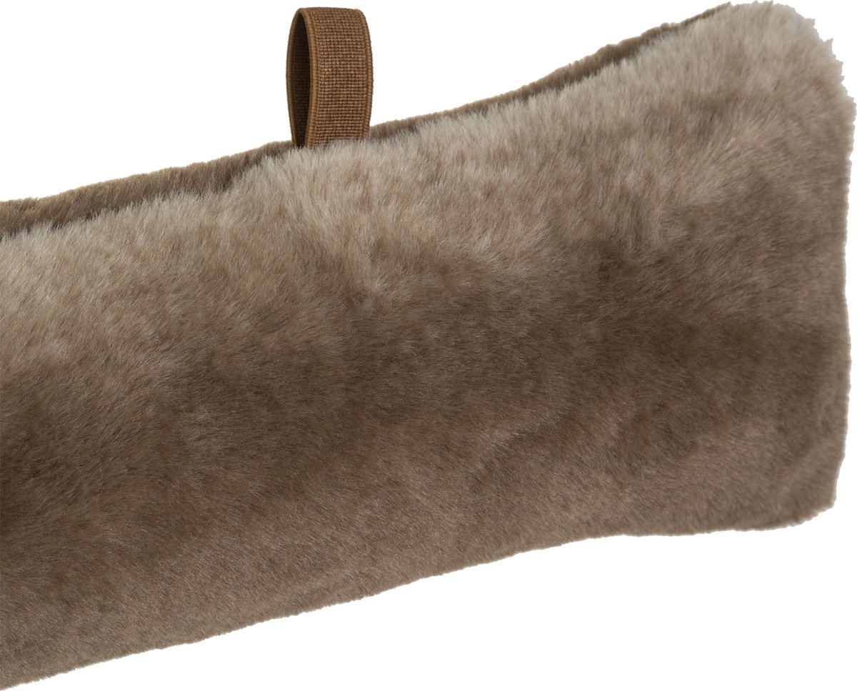 Atmosphera Grizzly Tochtrol / tochtstopper faux bont - 12 x 90 cm ...