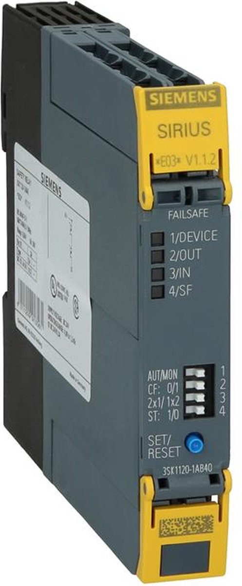 Siemens Sirius safety relay adv elec. 1 en.cir. - 3SK11201AB40