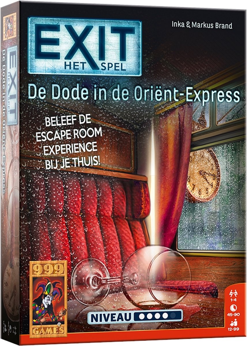 EXIT - De dode in de Orient Express Breinbreker - 999 Games