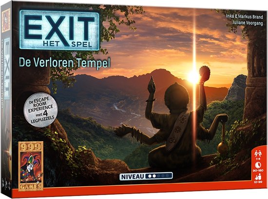 EXIT - De verloren Tempel Breinbreker - 999 Games