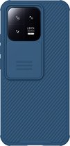 Nillkin CamShield Hoesje voor de Xiaomi 13 - Back Cover met Camera Slider Blauw
