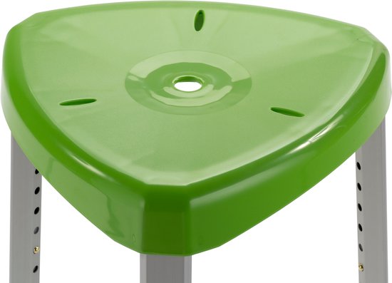 Hoek douchekruk verstelbaar - Groen - Driehoek douchezitje - Belastbaar tot 136 kg - MultiMotion