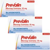 Prevalin Allerstop Allergietabletten Cetirizine 10 mg - 3 x 7 tabletten