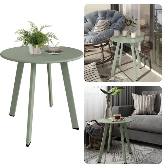 Siena Garden 380813 tafel Prato, 60 x 71 cm, frame: staal, gepoedercoat in mat zwart, oppervlak: mozaïek, tafelblad: keramiek, meerkleurig