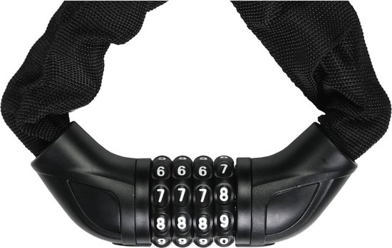 Stahlex Cijferslot - Gehard Staal - SuperSafe Cilinder - Canvas Hoes - 90 cm - Zwart van Stahlex — afbeelding 2